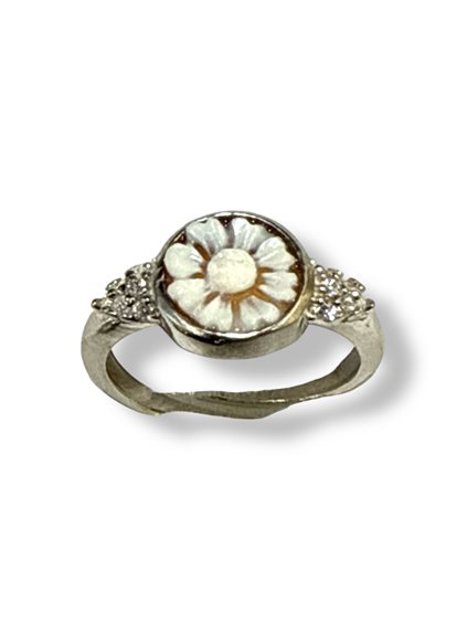 Ring Mandile 1922 Woman Cammei  in Silver Conchiglia 2KK64181 - 2KK64181